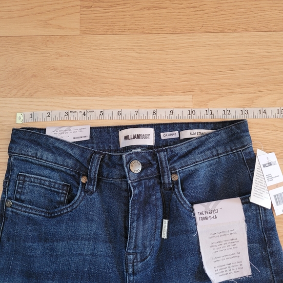 William Rast | Hartford High Rise Slim Straight Slouchy Boyfriend Jean -… - Picture 10 of 12